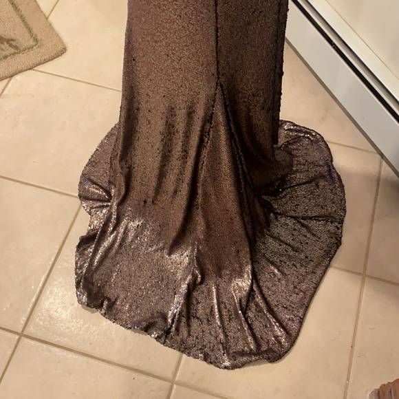 Gorgeous Sequined Gown in great condition. Love the sparkles - Picture 13 of 16